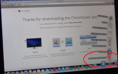 Chromecast for mac os x